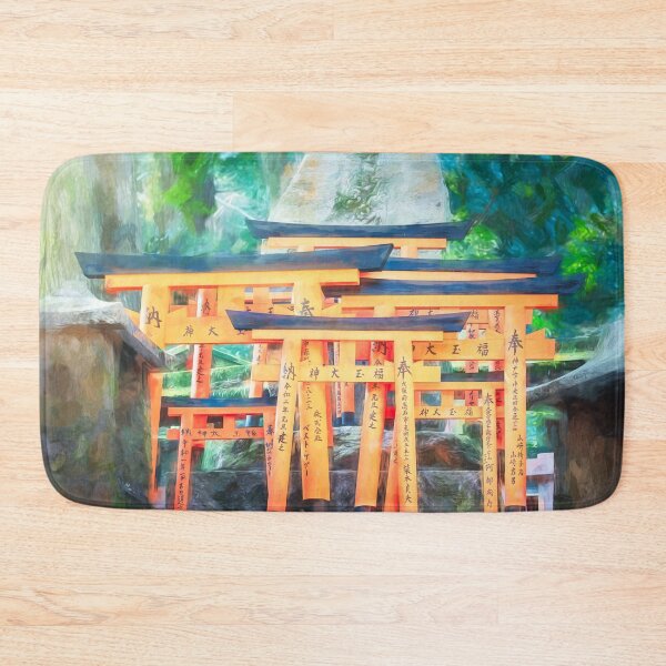 Item preview, Small Torii Gates Kyoto Japan Artistic designed and sold by PhotoArt by Joan Carroll.