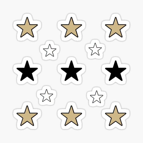 Item preview, gold & black stars designed and sold by m3ryl.