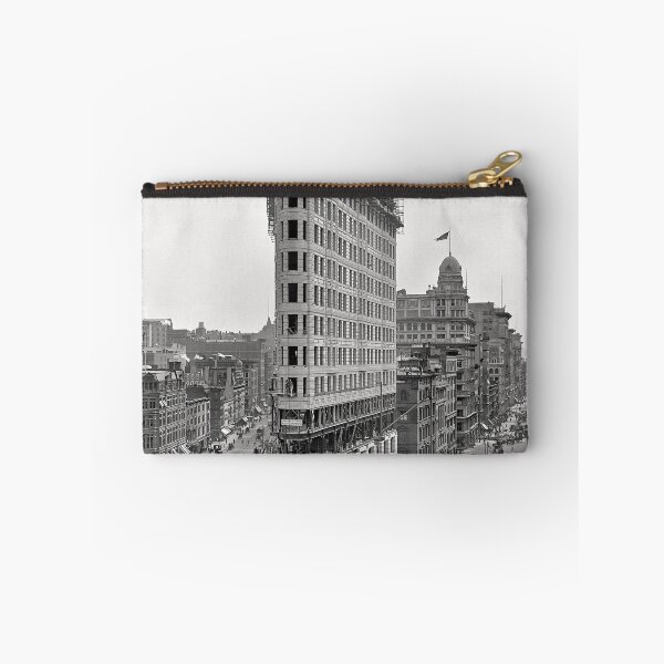 Item preview, Flatiron Building Construction New York City Photo designed and sold by Stephen Chambers / The Pop Art Factory.