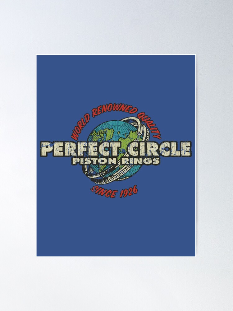 Perfect Circle Piston Rings - V8 Engine - Sticker | TeePublic