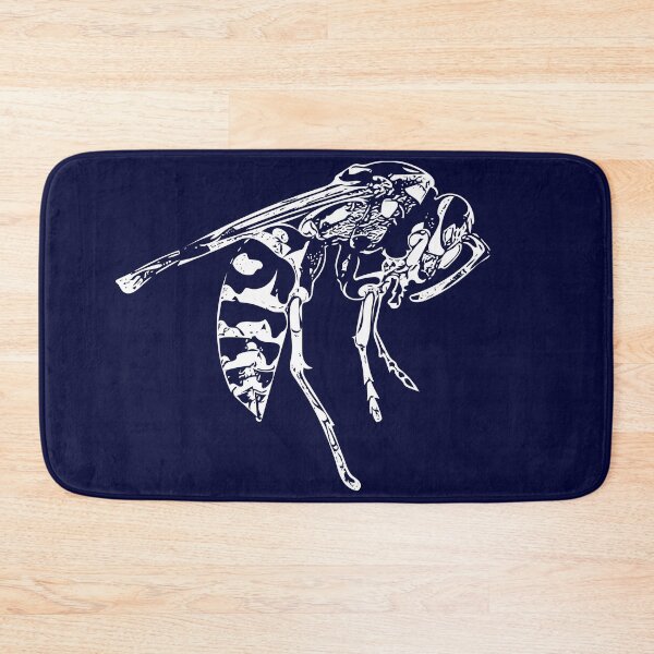Item preview, Yellow Jacket White Print  designed and sold by designsasstultd.