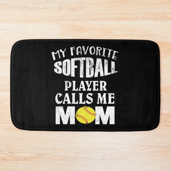 Item preview, My Favorite Softball Player Calls Me Mom - Funny Coaches product designed and sold by Grabitees.