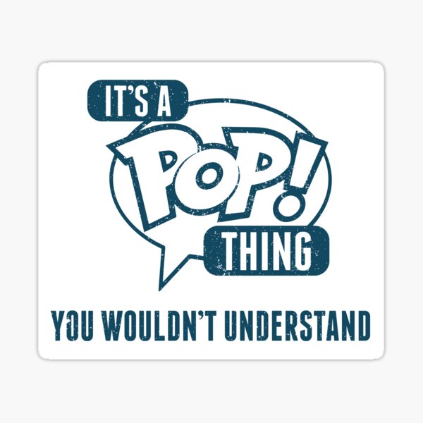 Es un pop Cosa Pegatina