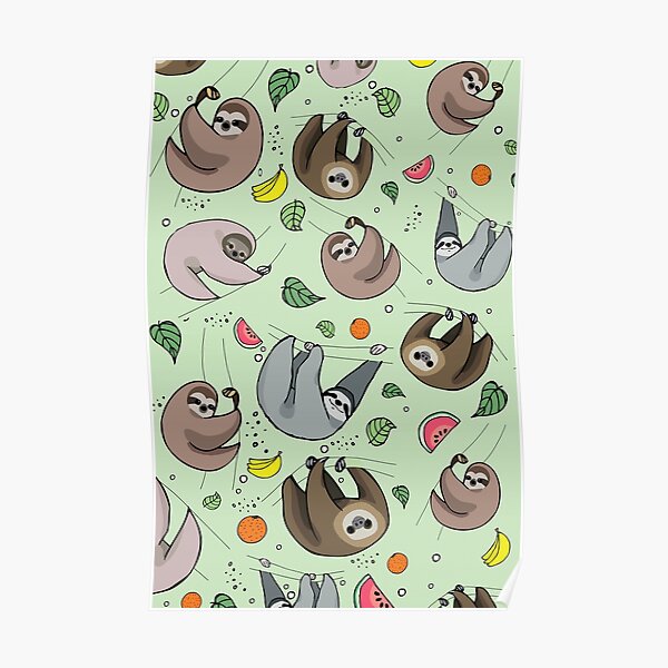 Sloths Poster