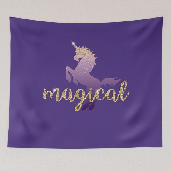 Item preview, MAGICAL Purple Unicorn designed and sold by ferinefire.