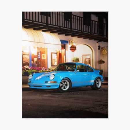 Nightly Blues Art Board Print