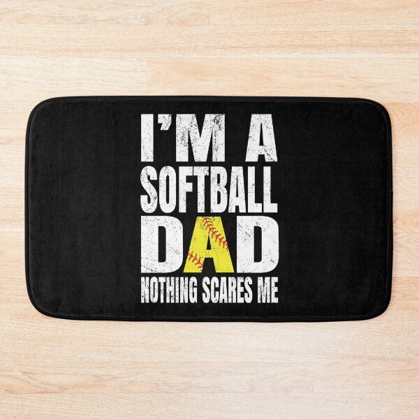 Item preview, I'm A Softball Dad Nothing Scares Me - Funny Coaches design designed and sold by Grabitees.