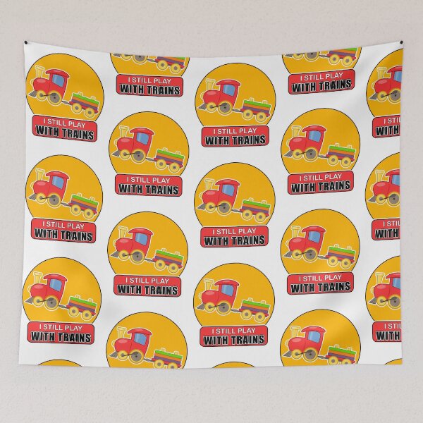 Item preview, I Still Play With Trains Funny Gift designed and sold by timizar.