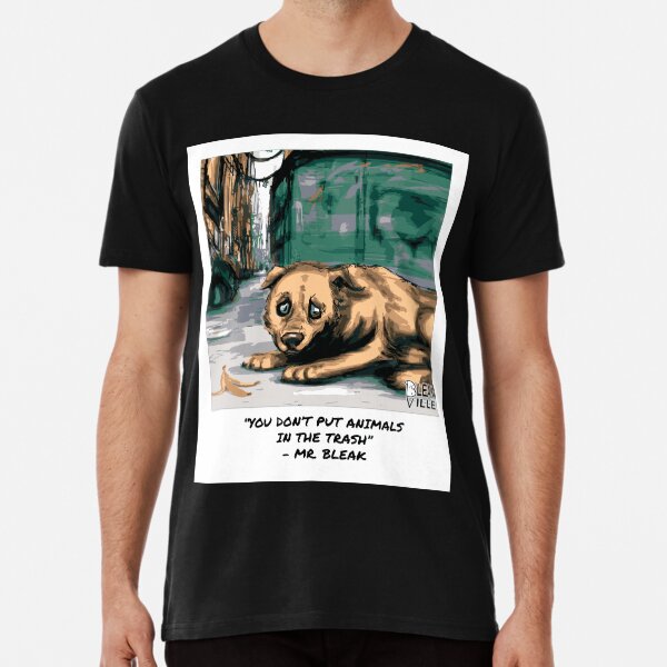 Abandon Dog | Bleakville Premium T-Shirt