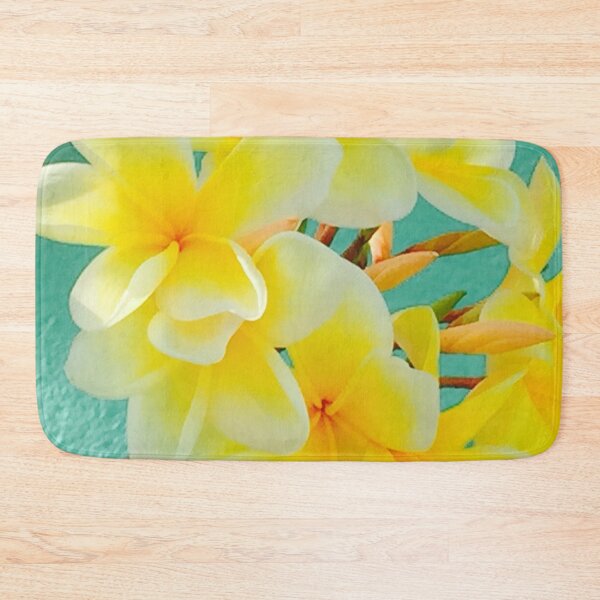 Item preview, Yellow frangipane flowers designed and sold by cloudninelife.