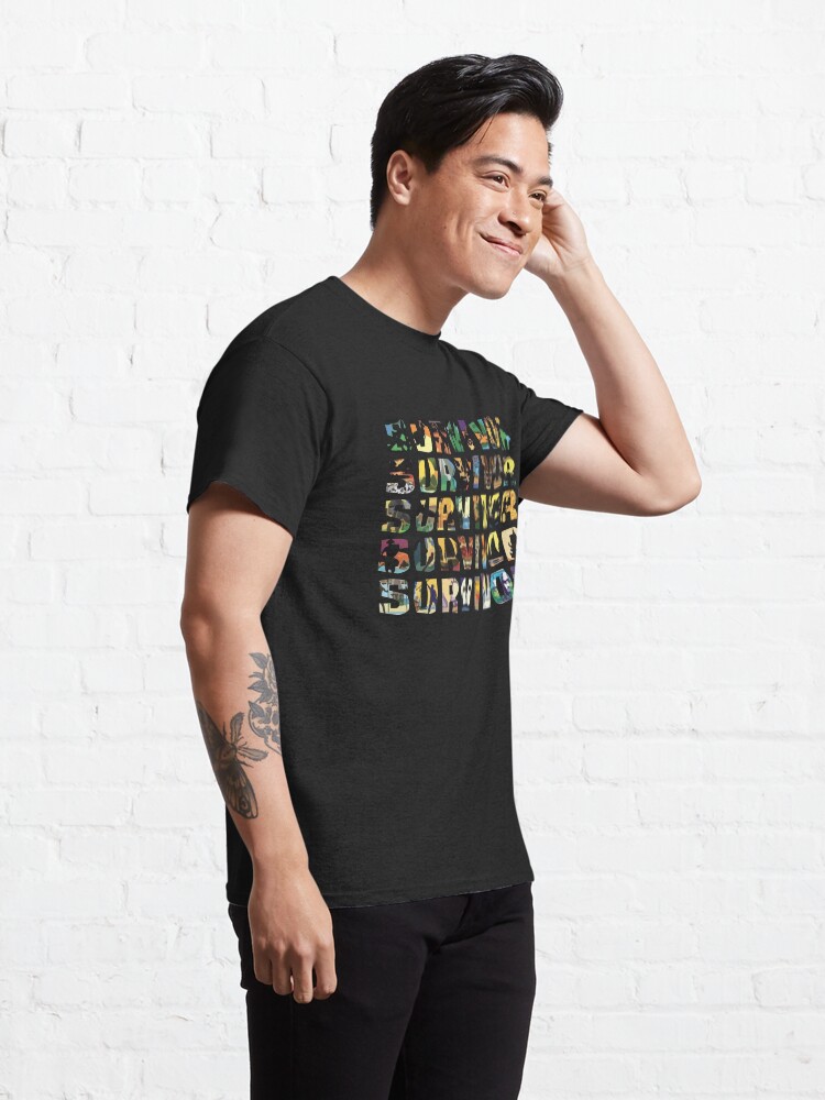 Alternate view of Every Season of Survivor Classic T-Shirt