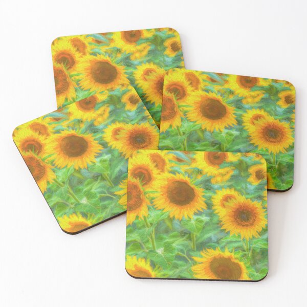 Item preview, Sunflower Field Art designed and sold by Londonimages.