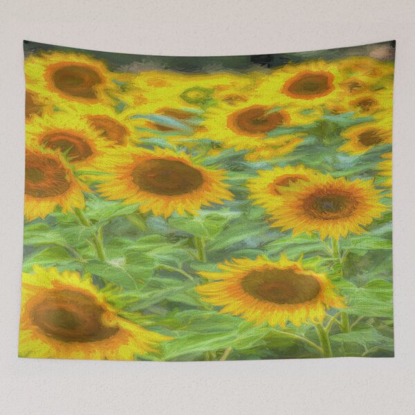 Item preview, Sunflower Field Art designed and sold by Londonimages.