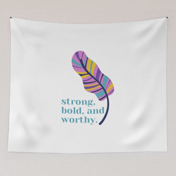 Item preview, Strong Bold and Worthy Leaf designed and sold by MySmugMugs.