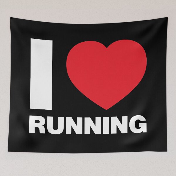 Item preview, I Love Running designed and sold by Thestarrysky.