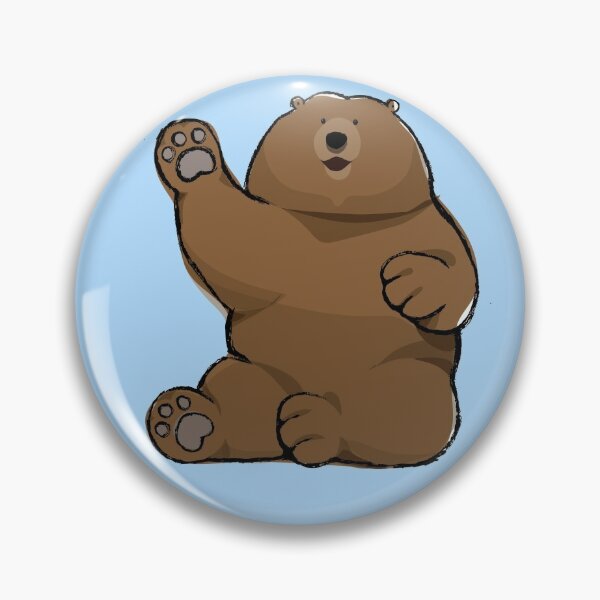 Bear Pins And Buttons Redbubble - cutesy bear roblox avatar