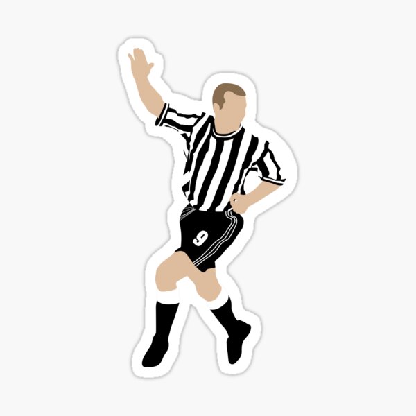 Alan Shearer. Newcastle FC. Sticker