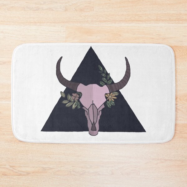 Item preview, Cattle Skull Over a Black Triangle designed and sold by echolily.