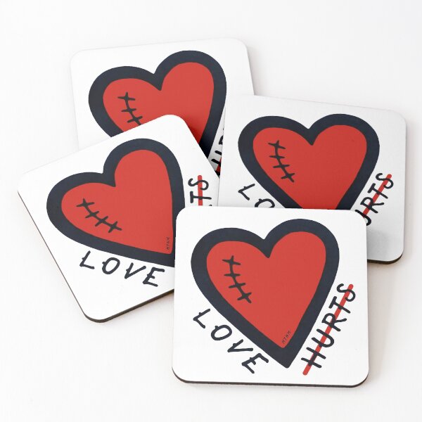 Item preview, Love hurts tattoo designed and sold by emeteneme.