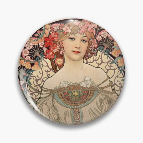 Item preview, Champenois Imprimeur by Alphonse Mucha designed and sold by IslandArt.