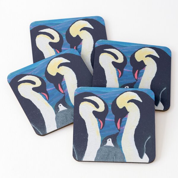 Artikelvorschau, Pinguinfamilie entworfen und verkauft von ecsartwork.