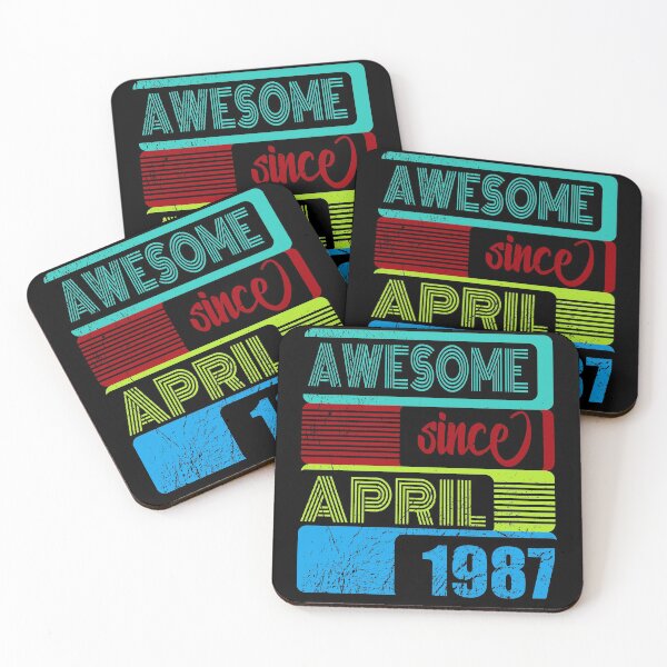 Item preview, 33th birthday awesome since April 1987 designed and sold by shurikaner.