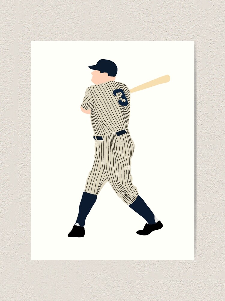 Babe Ruth  Art Print for Sale by athleteart20