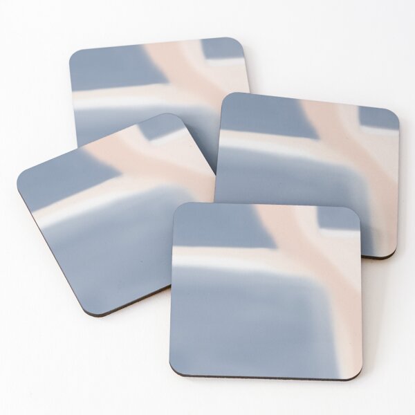 Item preview, Indigo and salmon abstract  designed and sold by trajeado14.