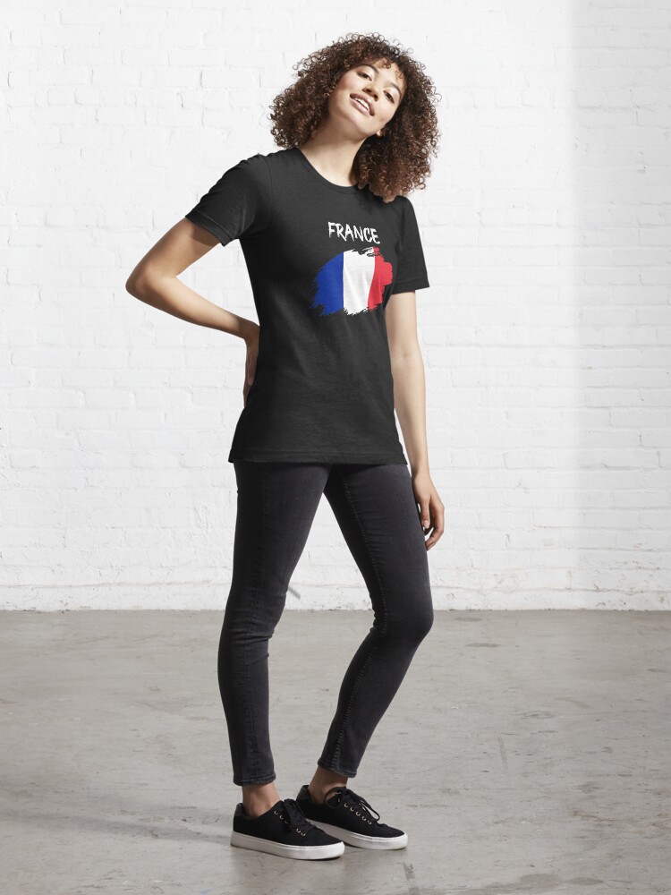 French Flag Drapeau de la France Tricolour Paris T Shirt