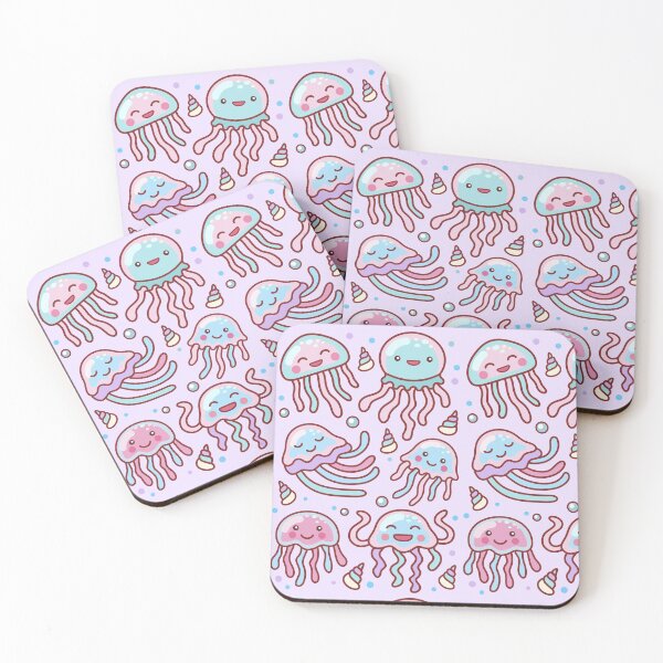 Item preview, Cotton Candy Jellyfishes #2 designed and sold by lightsonfire.