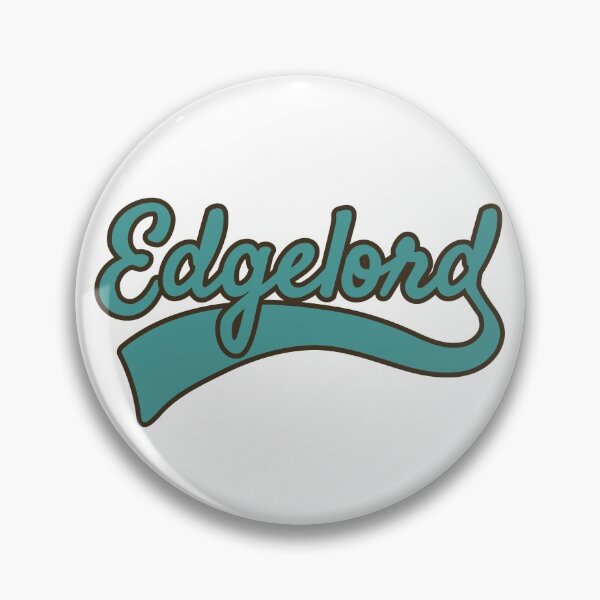 Item preview, Teal Edgelord Sticker designed and sold by VirusOfIris.