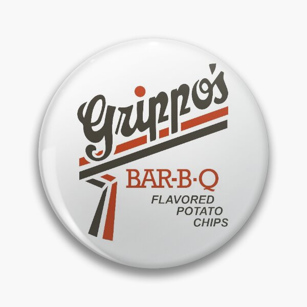 Item preview, grippos bar-b-q flavored potato chips designed and sold by cangurojoe.