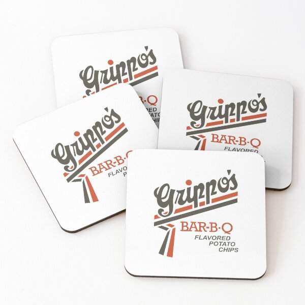 Item preview, grippos bar-b-q flavored potato chips designed and sold by cangurojoe.