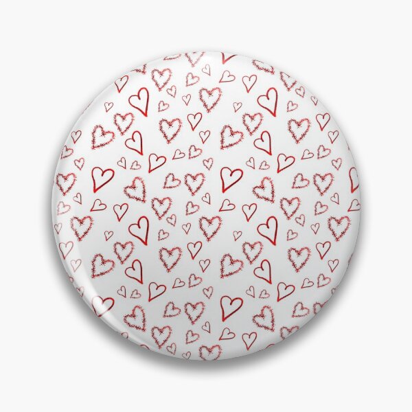 Item preview, Romantic heart hand drawn seamless pattern.  designed and sold by NataPrando.
