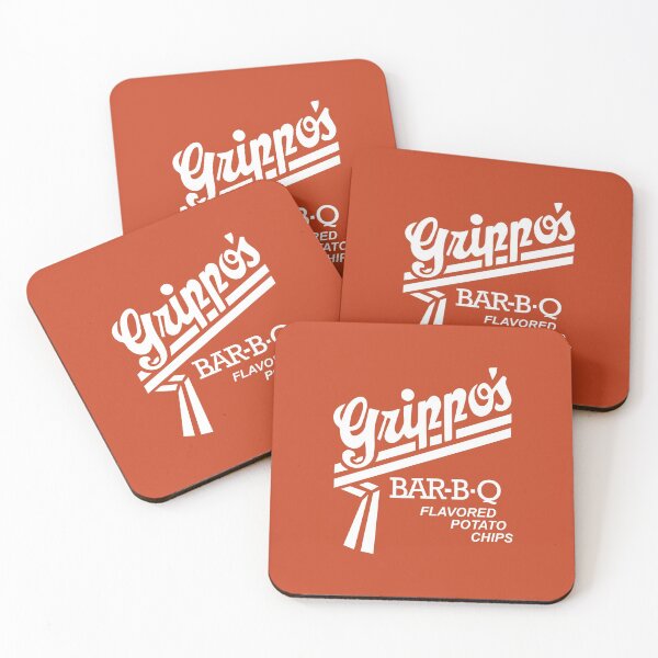 Item preview, Grippo's bar-b-q flavored potato chips white designed and sold by cangurojoe.