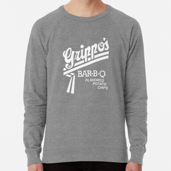 Grippo's bar-b-q flavored potato chips white Lightweight Sweatshirt