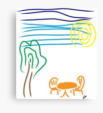 Scene Canvas Print
