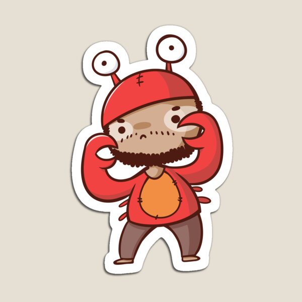 Streamer Shenanigans - SefCrab Magnet
