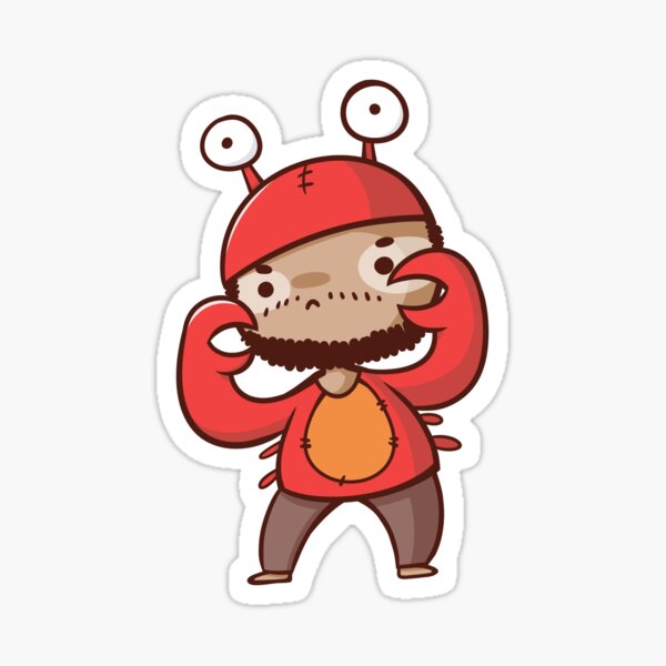 Streamer Shenanigans - SefCrab Sticker