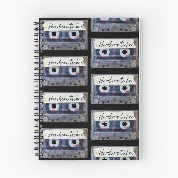 Artikelvorschau, Best of Hardcore Techno Musik Songs Style Kassette Old School entworfen und verkauft von Thestarrysky.
