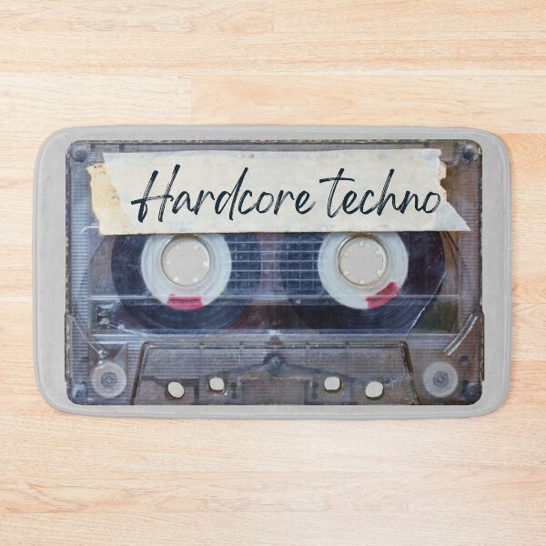 Artikelvorschau, Best of Hardcore Techno Musik Songs Style Kassette Old School entworfen und verkauft von Thestarrysky.