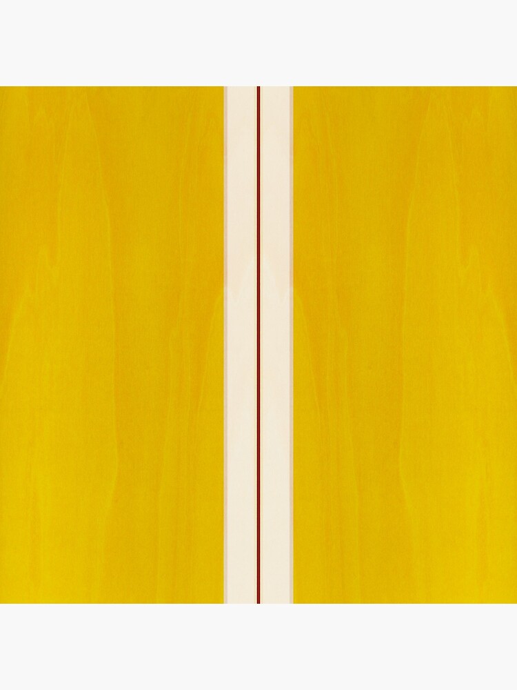 Yellow Vintage Surfboard by artboy213