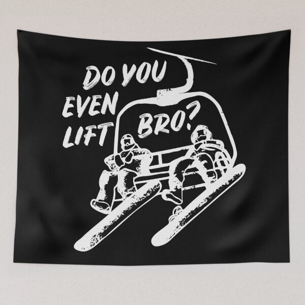 Item preview, Do You Even Lift Bro? Snowboard T-shirt designed and sold by Casper Designer.