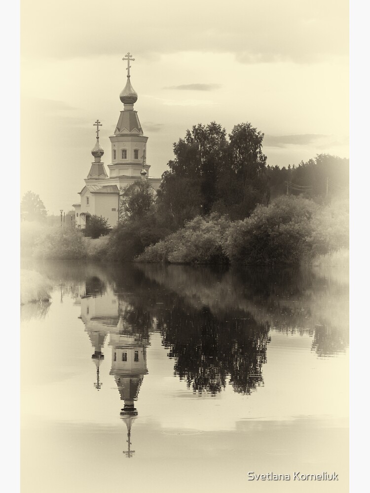Russian Church reflection by SvetlanaKorneli