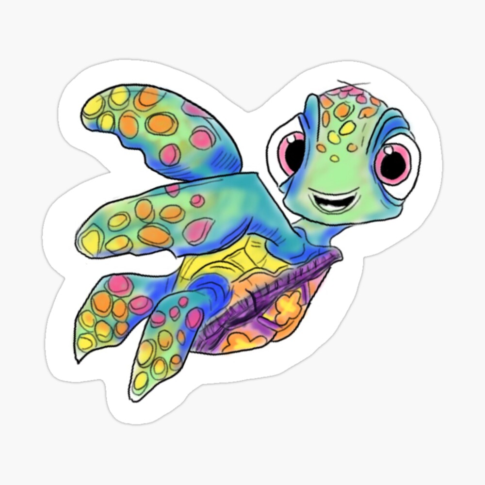 Cuaderno De Espiral Tortuga Bebe De Morganleighart Redbubble