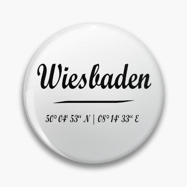 Item preview, Wiesbaden coordinates designed and sold by GeogDesigns.