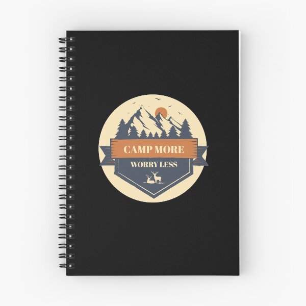 Item preview, camp more worry less designed and sold by BAISSANE.