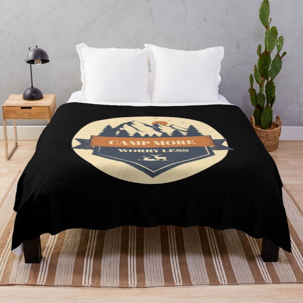 Item preview, camp more worry less designed and sold by BAISSANE.