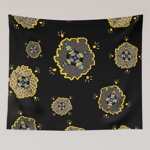 Item preview, Colorful blinking thingamajig collage designed and sold by RosArt100.
