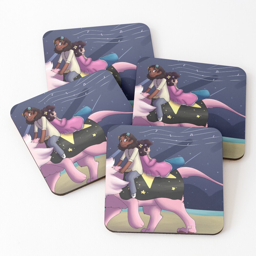 Item preview, Coasters (Set of 4) designed and sold by CatmintDragon.